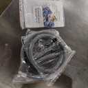 BLACK+DECKER Small Portable Washer, Washing Machine for Household Use, Portable Washer 1.7 cu.Ft with 8 Cycles, Transparent Lid & LED Display