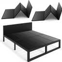 10mm Bunkie Board Bunkie Queen Size 60 x 80'' Heavy Duty Board Moisture Resistant Sleeper Sofa Support Under Mattress for Metal Frame Low Profile Bed Support, Platform Bed and Couch(Black)