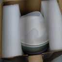 Elk and Friends Kids Porcelain Bowls with Silicone Sleeve + Silicone Lid | Kids/Toddler/Baby Feeding | Microwave & Dishwasher Safe | Non slip | Cereal/Soup/Snack Dishes & Dinnerware (Blush/Misty Blue/Sage/Lilac)