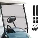 Golf Cart Windshield for Club car Precedent/ Tempo/ Onward Golf Cart, Fold Down and Anti-UV Windshield Kit, 37.5"W X 31.9"H, Tinted