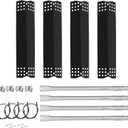 Replacement Parts Kit for Expert Grill 4 Burner 720-0789H, Heat Shield and Burner Kit for Expert Grill Parts 720-0789H, Expert Grill Replacement Parts 4 Burner XG19-101-002-02