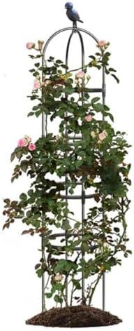 Garden Trellis,Tomato Cage for Climbing Plants Outdoor, Plants Trellis Support for Climbing Vines, Plant Support for Vegetables, Plant Flower Trellises for Clematis Jasmine Outdoor Indoor-1 Pack