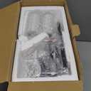 Battery Operated Wall Sconce Set of 2, Rechargeable Wall Lights with 2 * 52000mAh Magnetic Battery Bulbs, 18 RGB Colors, Dimmable Wireless Sconces for Bedroom Living Room Hallway (Black)