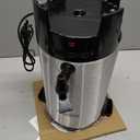 BLACK+DECKER 40-Cup Coffee Urn, Fast Brew with Drip-Free Spigot, Black
