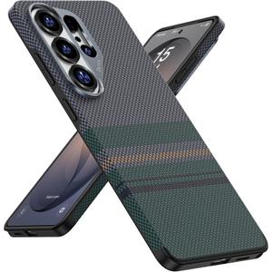 BENKS S26 Ultra Case, Aurora ArmorPro Case for Samsung Galaxy S26 Ultra, MagSafe Compatible Military-Grade Protective Case, Built with Dupont Kevlar Aramid Fiber & TPU, Aluminum Camera Protection