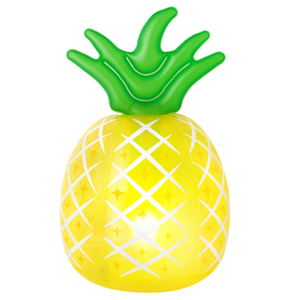 Banzai Lumi Bright Pineapple Chill Pool Light, 2 Packs