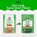 4 x Greenies Pill Pockets for Dogs Small Size, Tablet Pill Treats for Dogs, Peanut Butter Flavor, 3.2 oz. Pouch (EXP 04/26/27)