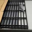 PETIME Foldable Metal Dog Exercise Pen/Pet Puppy Playpen Kennels Yard Fence Indoor/Outdoor 8 Panel 24" W x 24" H with Bottom Pad (with Bottom pad, 8 Panels 24" H)