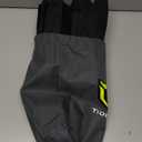 TIDEWE Rain Suit, Waterproof Breathable Lightweight 2 Pieces Rainwear (Medium, Gray)