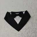 Dog Wedding Bandana, Formal Dog Tuxedo Adjustable Pet Collar with Bow, Small, Medium and Large Dog Wedding Clothing, Birthday Gifts for Dogs (Medium, Black)