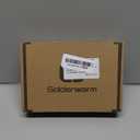 goldenwarm 10 Pack 5 Inch Matte Gold Finger Pulls Cabinet Edge Pulls Brushed Brass Drawer Handles Edge Hardware for Kitchen Cupboard (Hole Center:128mm(5in))