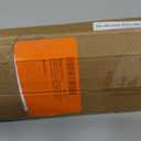 Temporary Shades Blackout Pleated Paper Blinds 35" W x 59" H Black 4PCS 