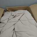 Bedsure King Comforter Set, Linen Soft Prewashed Bedding for All Seasons, 3 Pieces GentleSoft Bed Set, 1 Lightweight Comforter (104"x90") and 2 Pillowcases (20"x36")
