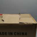 Stainless Steel Litter Box | XL Enclosed Cat Litter Boxes with Lid for Big Cats | High Sided, Anti-Urine Leakage | Non-Stick Bottom & Includes Litter Mat & Metal Scoop (Silver Gray)