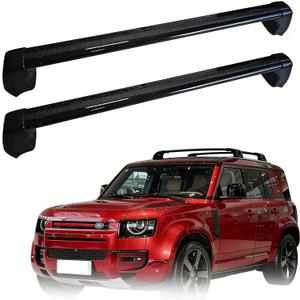 Roof Rack Cross Bars for Land Rover Defender 110 2020-2025, Heavy Duty Aluminum 200LBS Capacity Crossbar Car Carrier Luggage, Fit for Flush Side Rails