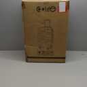 Coolife Luggage Suitcase Carry-on Hardside Travel Luggage TSA Lock Spinner Telescopic Handle (Purple, S(20in_carry on)