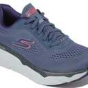 Skechers Women's Max Cushioning Elite-Destination Point Sneaker, 0 (8.5, Blue/Pink)