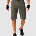 Men's Mountain Bike Shorts Stretch Cycling Biking Bicycle Quick Dry Hiking Shorts for Men Zipper Pockets (Medium)