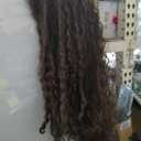 Long Brown Curly Hair Wig 24" length