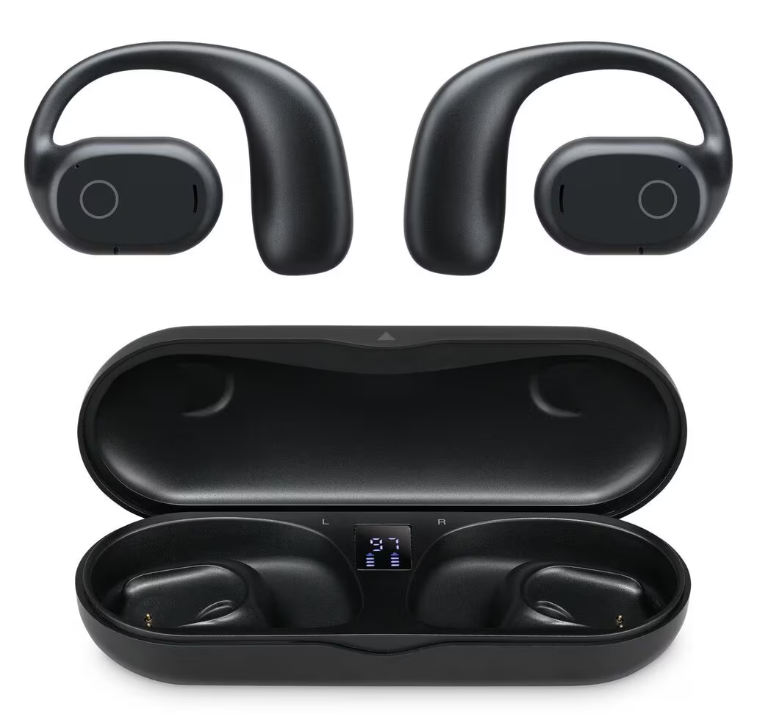 iLive Driver Clear Truly Wireless Open Ear Earbuds in Black
