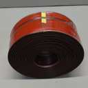 Stair Edge Protector 24 Ft - Brown Rubber Edge Trim for Steps - Stair Nose Molding - Rubber Nose Trim - Fit for Indoor and Outdoor - Non Slip and Waterproof