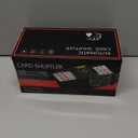 2 Deck Automatic Card Shuffler (Includes Cards) with One Touch - Low Noise USB/Battery-Powered Electric Shuffler for Poker, Blackjack, UNO, Casino Games, Home Use