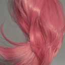 MEEZY Pink Short Bob Wigs Straight Hair with Flat Bangs Heart Shape Sunglasses for Women, Colorful Funny Cosplay Party Neon Wig Synthetic Natural As Real Carnival Halloween Costume