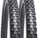 YUNSCM 2-PCS 26" Mountain Bike Tires 26x1.75/47-559 Compatible with 26 x 1.75 26X1.75 Off Road Bike Bicycle Tires (Y-683)