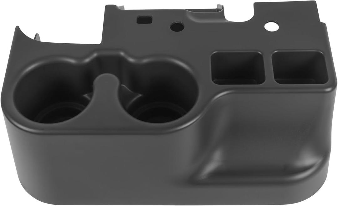 Center Console Cup Holder Compatible with 1999 2000 2001 Ford F-250 F-350 F-450 F-550 Super Duty