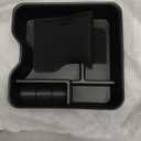 Center Console Organizer Compatible with Land Rover Range Rover Sport/Vogue 2025 2024 2023 (ONLY for Refrigerator Version), Armrest Storage Box Insert Tray Interior Accessories