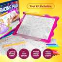 Dan&Darci Light Up Tracing Pad for Kids - Arts & Crafts Writing Drawing Tracer Board, Craft Kit for Girls & Boys Ages 6-12 - Birthday Toys Gifts Ideas for Girl or Boy 6+ Year Old Gift Toy - 6 7 8 9 10