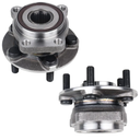 KUSATEC 513220 2PCS Front Wheel Bearing and Hub Assembly Compatible with Subaru Outback Legacy 2005 2006 2007 2008 2009 2010 2011 2012 2013 2014, 5 Lug Bolts w/ABS