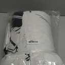 Feelyou Queen Size Soccer Comforter Set Boys Girls Football Bedding Set for Kids Teens Toddler Black White Duvet Set Soccer Ball Game Quilt Set 3Pcs