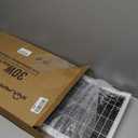 30W 24V Solar Panel Kit, Solar Battery Trickle Charger Maintainer + Adjustable Mount Bracket for Automotive Motorcycle Boat Marine RV