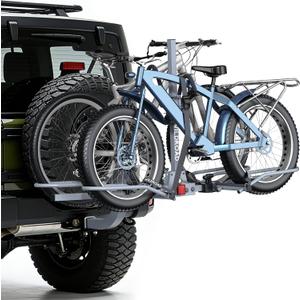 WILDROAD Hitch Bike Rack, Wobble Free Smart Tilting Bike Rack, Foldable 2-Bike Rack for Standard, Fat Tire and E-Bike, 2-Bike 180 lbs Capacity, Fits 2-inch Receiver 29.5 x 14.9 x 10.2 inches