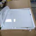 WEKEOT 24"x24" Square Tempered Glass Table Top 1/4" Thick Flat Polish Eased Corners Side Table Replacement Clear Glass Tables Top for Living Room Patio Table Tops