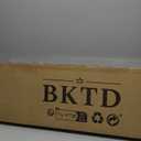 BKTD Ironing Board, Heat Resistant Cover Iron Board with Steam Rest, Non-Slip Foldable Ironing Stand. Heavy Sturdy Metal Frame Legs Iron Stand(13 * 34 * 53 Inches) (Silver Gray)
