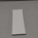 Ceramic Candle Tray Small Rectangle,Bathroom White Tray,Marble Tray,Organizer for Candle,Soap,Jewelry,Perfume,Towel Holder for Decoration Bathroom,Kitchen,Counter,Restroom(Large) (9" x 3" x 1")