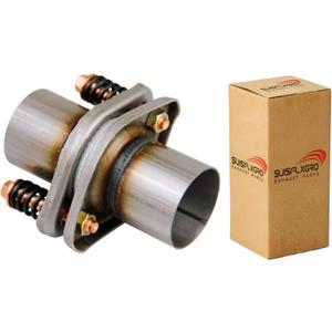 Exhaust Flex Spring Flanges 100% 409L Stainless, Spring Joint For Aftermarket (2"X6")