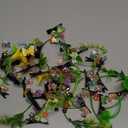 Tigeen 30 Pcs Duck Hair Clip with Bean Sprout Mushroom Glow Rave Trinkets Festival Halloween Sprout Hairpins Funny Hair Accessories Plant Flower Barrettes Headwear for Women (Mixed Plant)