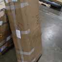 Semoic White Makeup Vanity Desk with LED Mirror and RGB Lights and Power Outlet, Morden Glass Top Vanity Table with Drawer & Storage Cabinet & Adjustable Shelves, Large Dressing Table for Bedroom