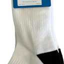 ADIDAS Quarter Crew Socks, 3 Pairs, Unisex Sizes 6-12, White (White)