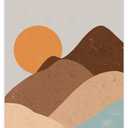 20x30 20x28 Poster Frame, Magnetic Light Wood Frame Hanger for Photo Picutre Canvas Artwork Art Print Wall Hanging (1 Pack, 20") (Brown)