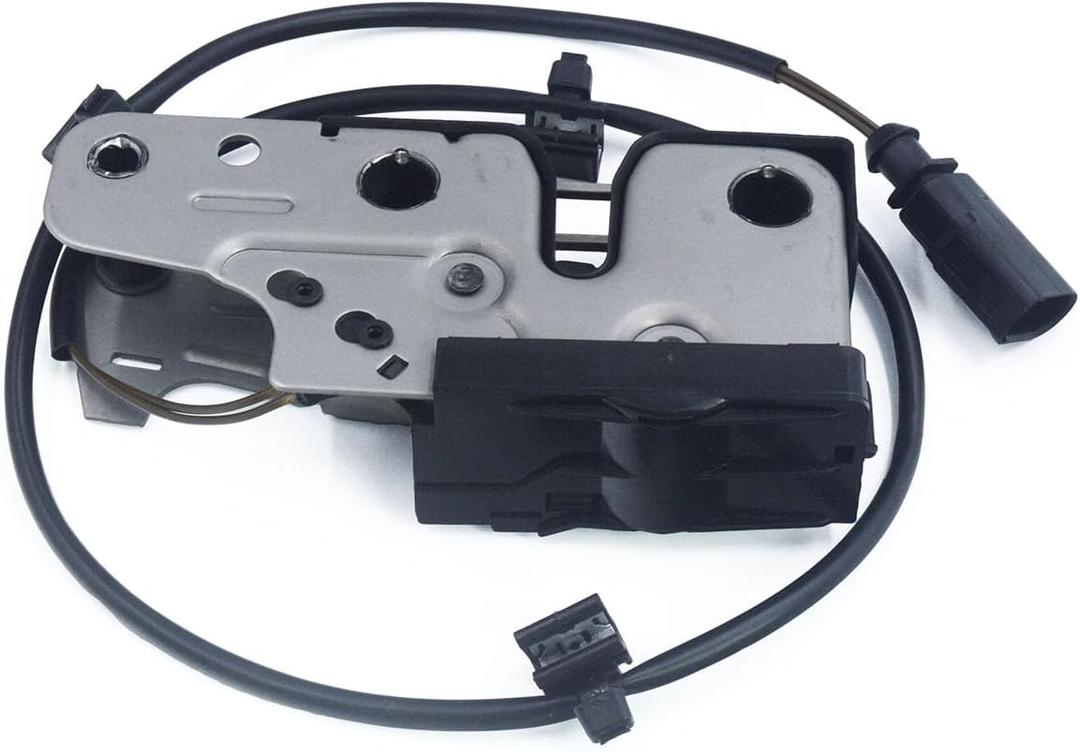 RuiWen VWHL002 Front Hood Latch Assembly 1K1823509E Compatible with VW Jetta 2005-2010, GTI 2006-2008, R32 2008, Rabbit 2006 2007 2008 2009, R8 2016 2017 2018 2019 2020 2021 2022 2023 2024