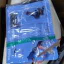 VASAGLE EKHO Collection - Dining Chairs Set of 2, Upholstered Kitchen Chairs, Comfortable Seat, Synthetic Leather with Stitching, Mid-Century Modern, Easy Assembly, Living Room Lounge, Cream White