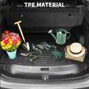 YITAMOTOR Cargo Trunk Mat Compatible with Mazda CX-5 2017 2018 2019 2020 2021, All Weather Custom Fit CX-5 Cargo Mat, Black