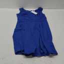 GRACE KARIN Women's Sleeveless Wrap V-Neck A-line Bridesmaid Cocktail Party Dress (Blue), Large