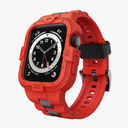 GELISHI Bands Compatible for Apple Watch Band 45mm 44mm 42mm, Men Sport Rugged Band with Protective Case for Watch Series 10 9 8 7/Series 6 SE 5 4 3