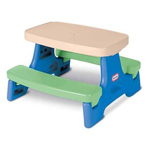 Little Tikes Easy Store Jr. Kid Picnic Play Table, Blue,green,Â
27"D x 27.2"W x 18.25"H Little Tikes Easy Store Jr. Kid Picnic Play Table, Blue,green,Â
27"D x 27.2"W x 18.25"H