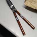 SUIZAN Hedge Shears 22.6" - Professional Japanese Garden Clippers for Precise Trimming Gardening Tools